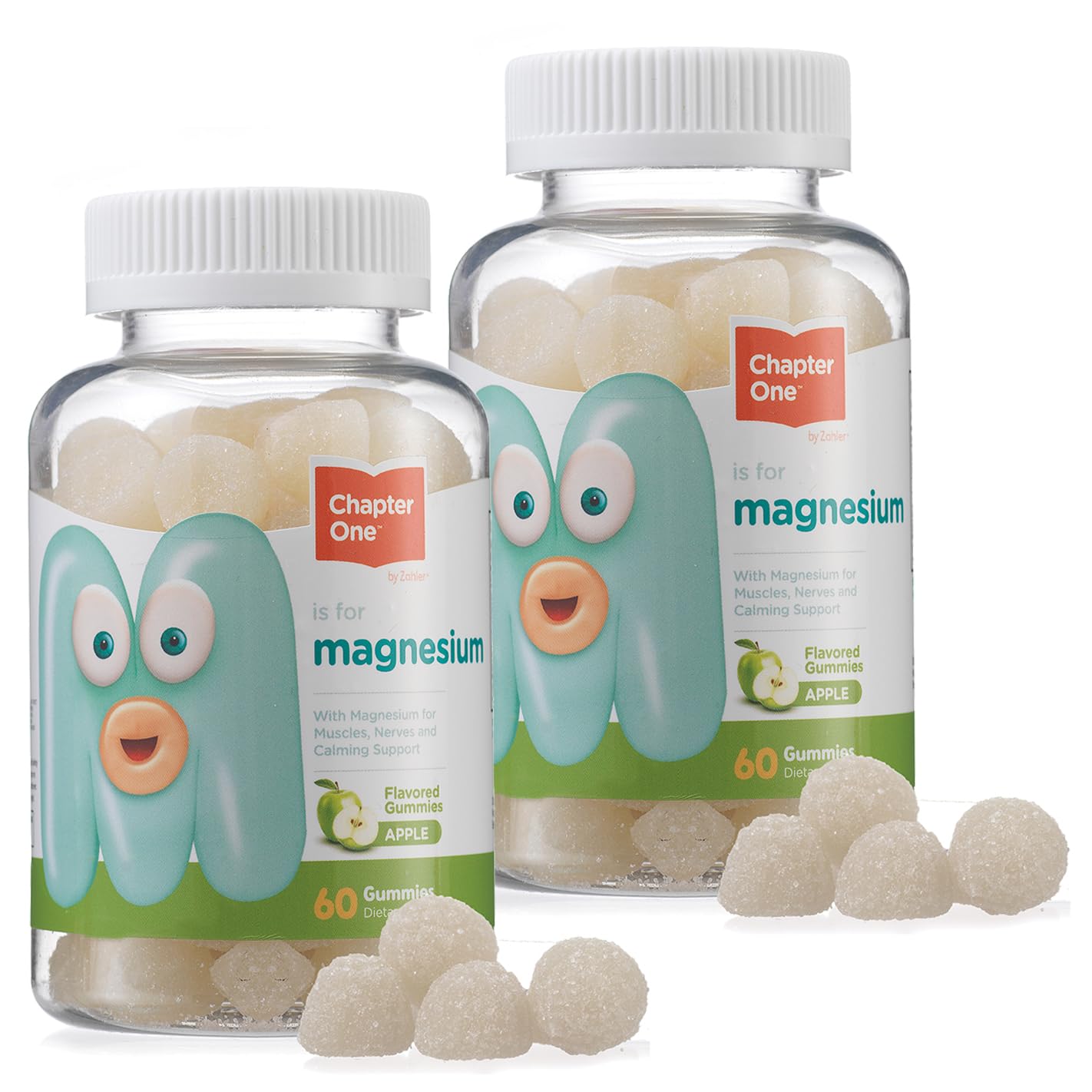 Zahler Chapter One Magnesium Gummies for Kids & Adults, Gummy, 60 Gummies