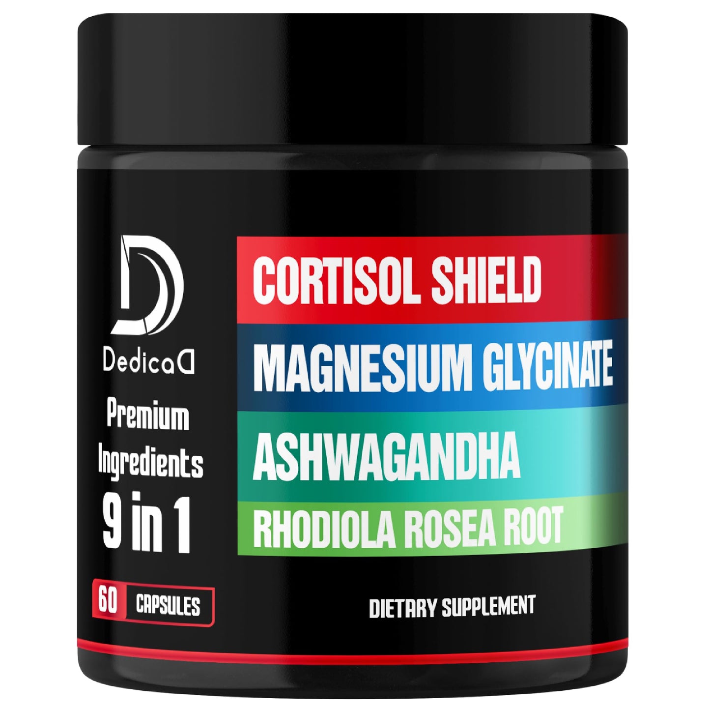 DEDICAD 9in1 Cortisol Shield 60 Capsules
