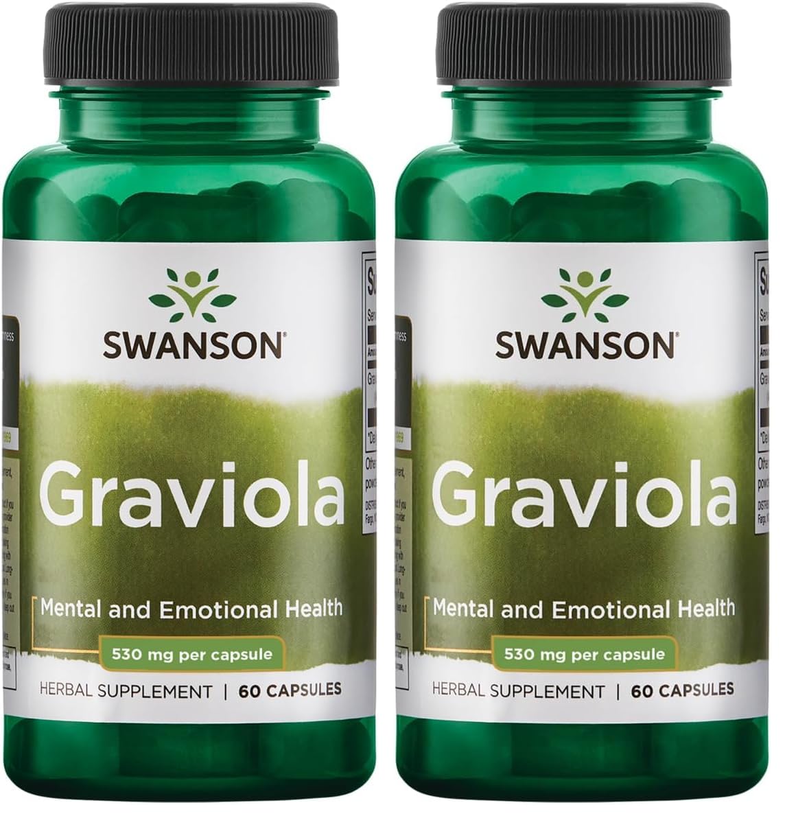 Swanson Premium Brand Graviola 530 mg Capsule 120 Capsules
