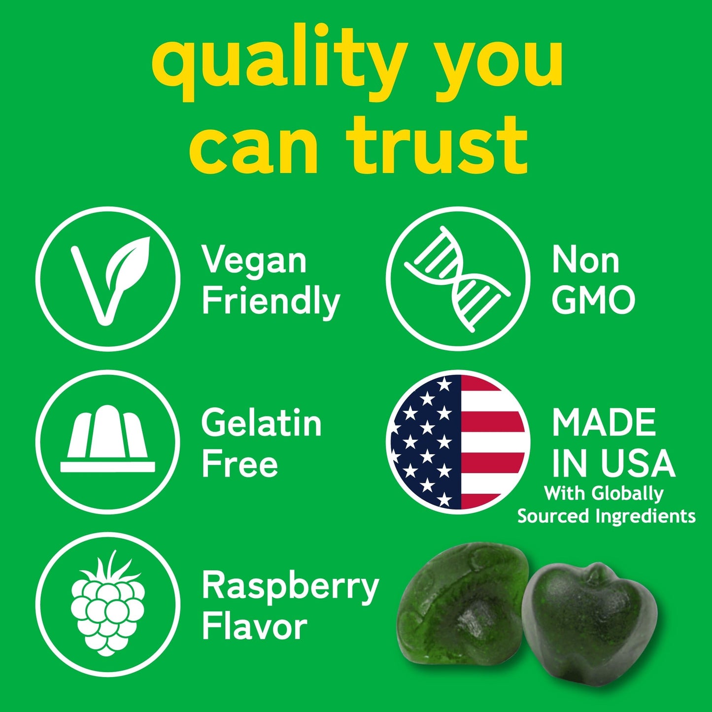 Kwala Nutrition Super Greens Gummies 60 Gummies