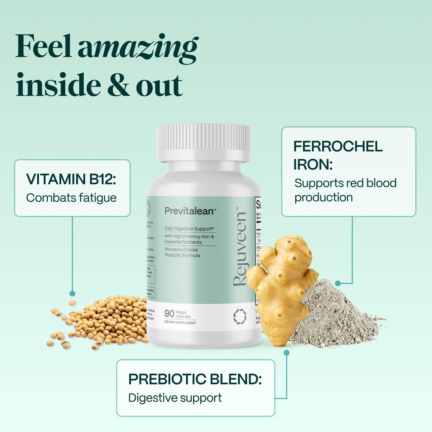 Rejuveen Previtalean Capsule 90 Count