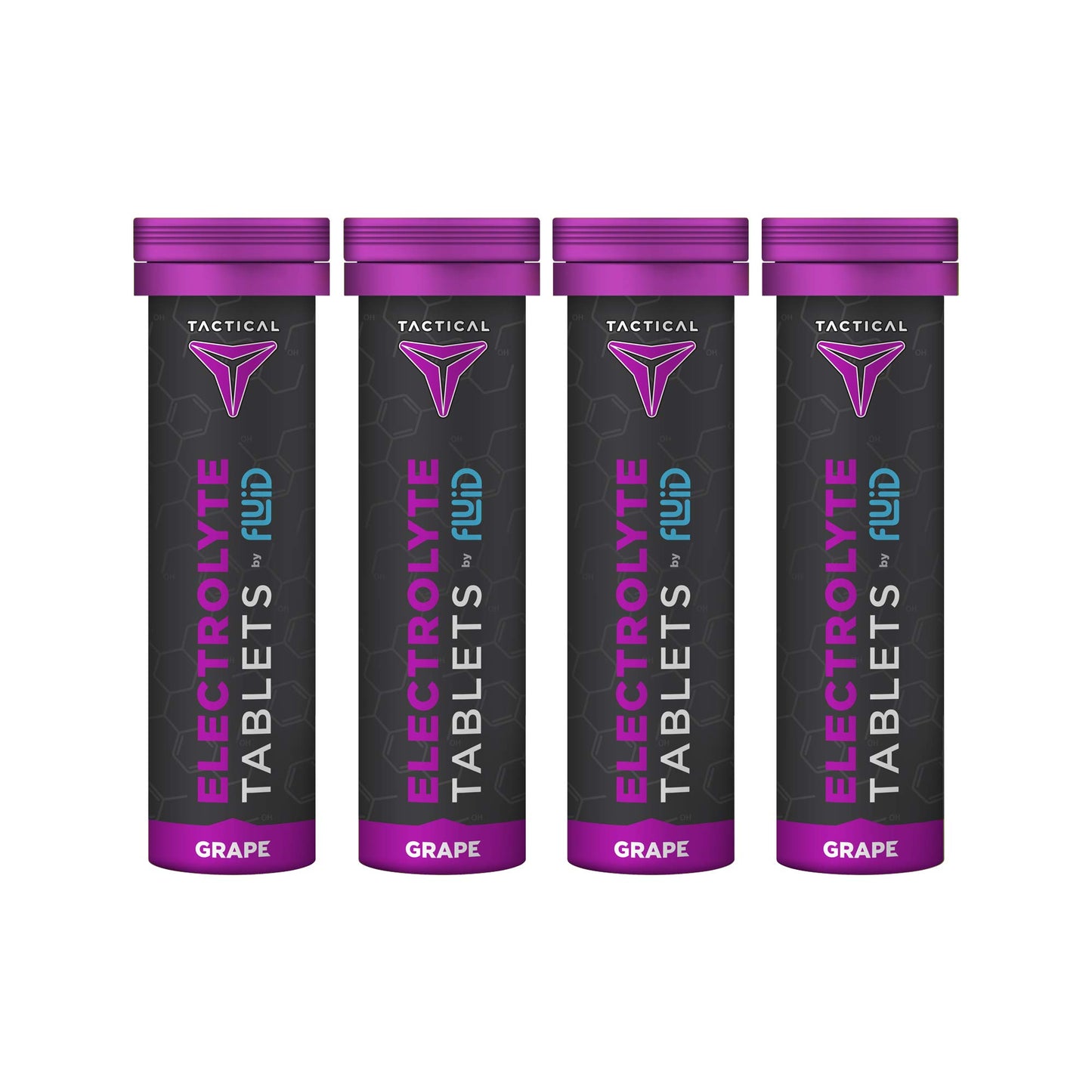 Fluid Tactical Effervescent Electrolyte Tablets, 40 Count