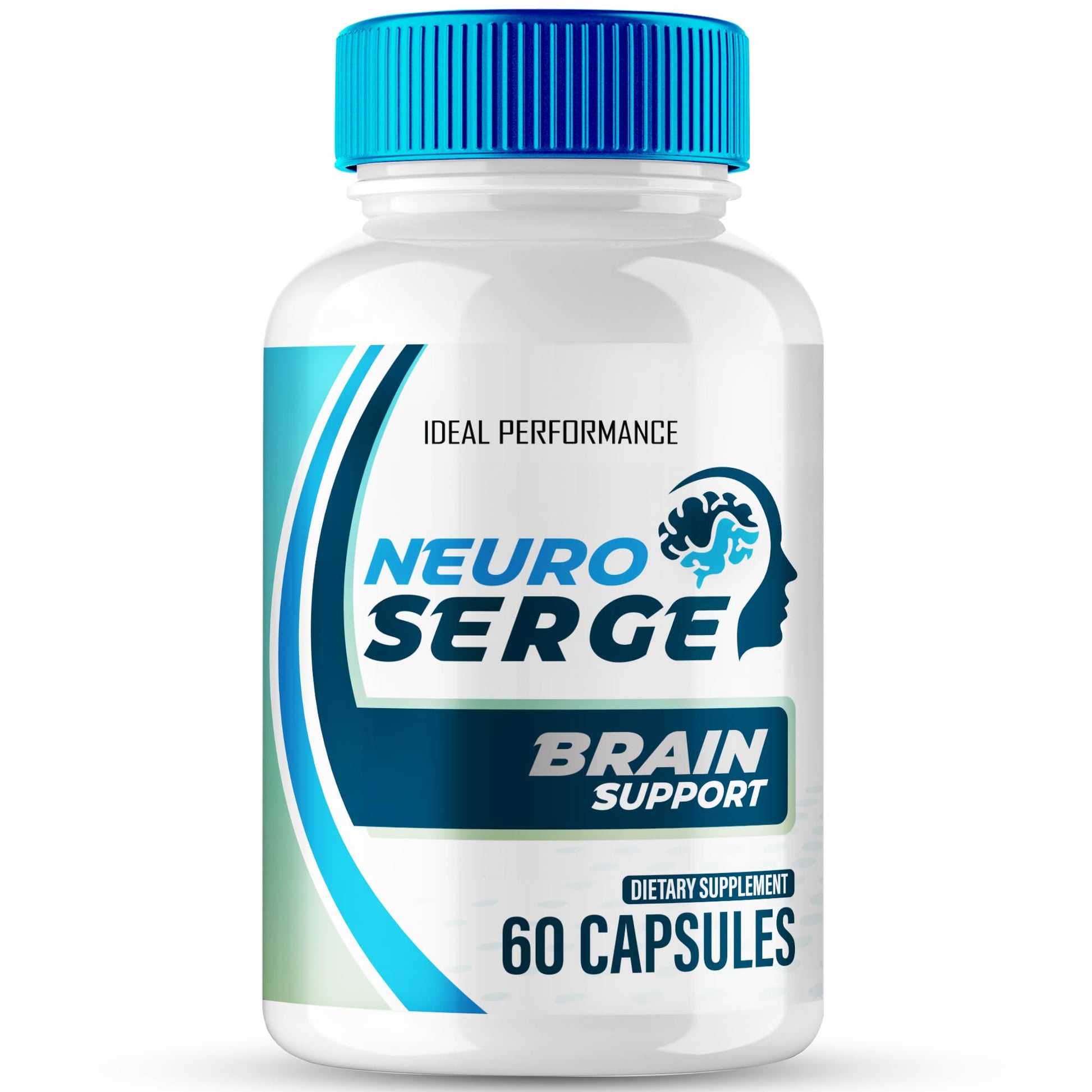IDEAL PERFORMANCE Neuro Serge Brain Supplements for Memory and Focus Capsules, 60 Count