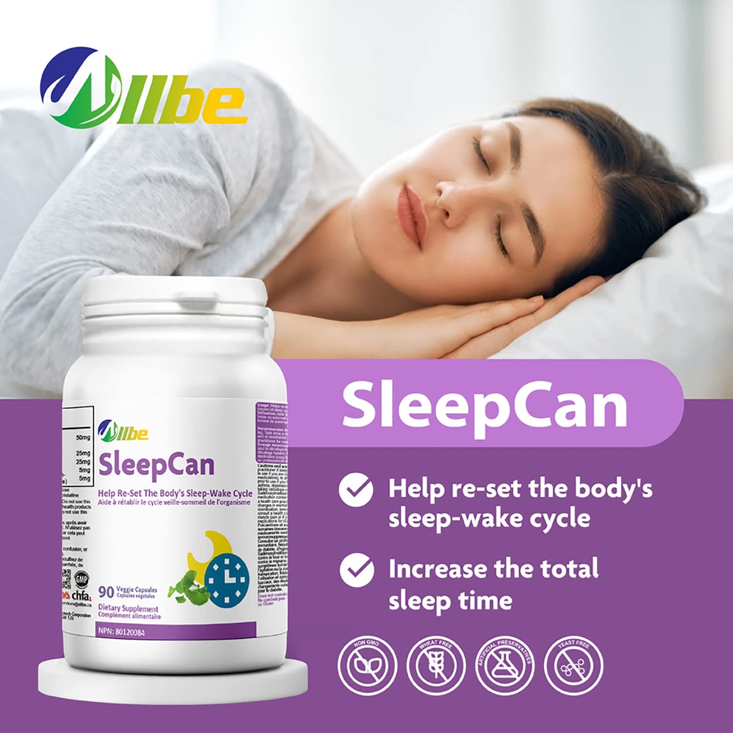 Allbe SleepCan 360 Capsules