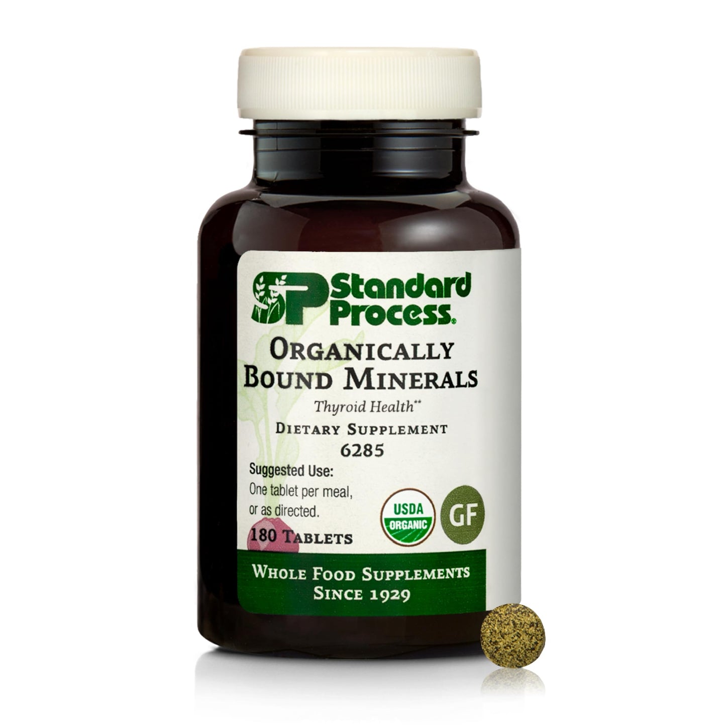 Standard Process Inc. Organically Bound Minerals 180 Tablets