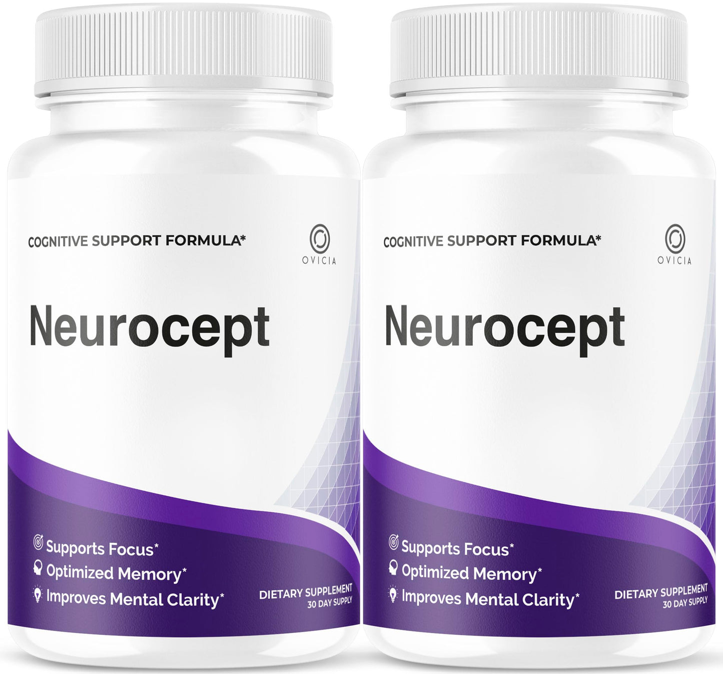 OVICIA Neurocept Memory Advanced Formula Brain Support Capsules, 120 Capsules