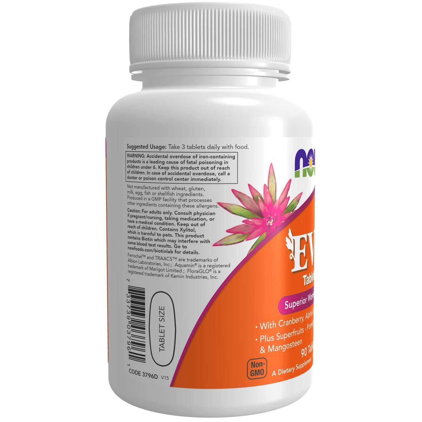 NOW Foods Eve Women's Multivitamin Tablets 180 Tablets