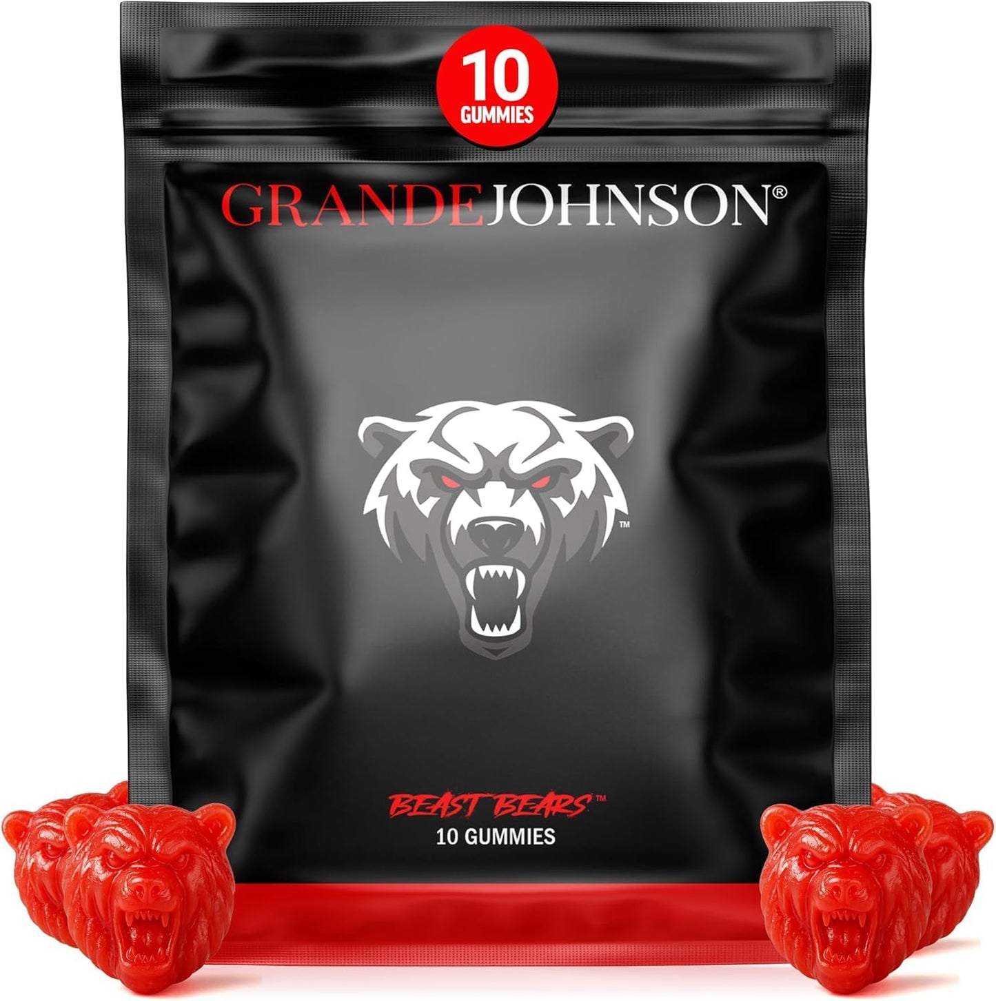 Beast Bears Men's Performance Gummies, 10 Count