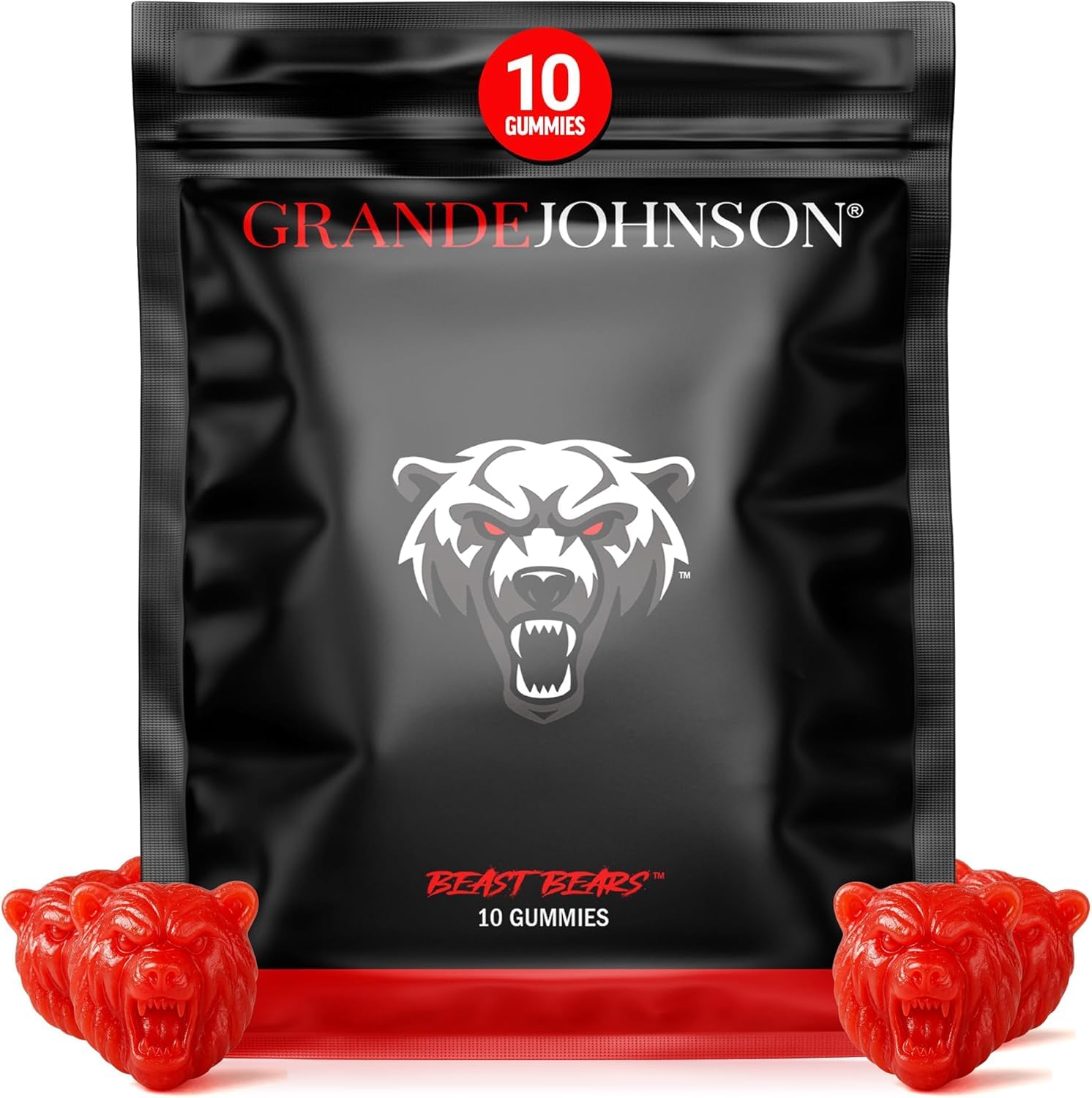 Beast Bears Men's Performance Gummies, 10 Count