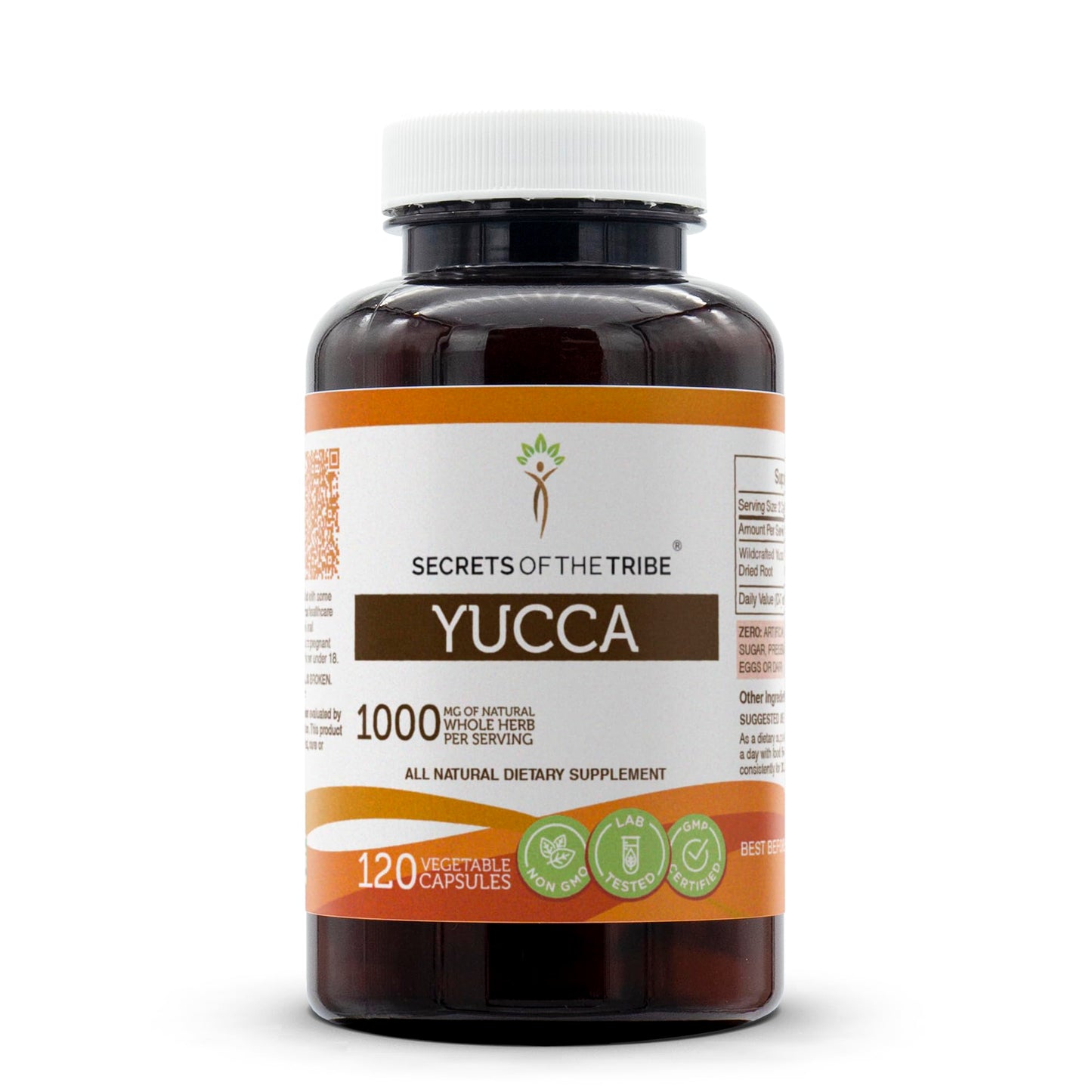 Secrets of the Tribe Yucca Capsules 120 Count