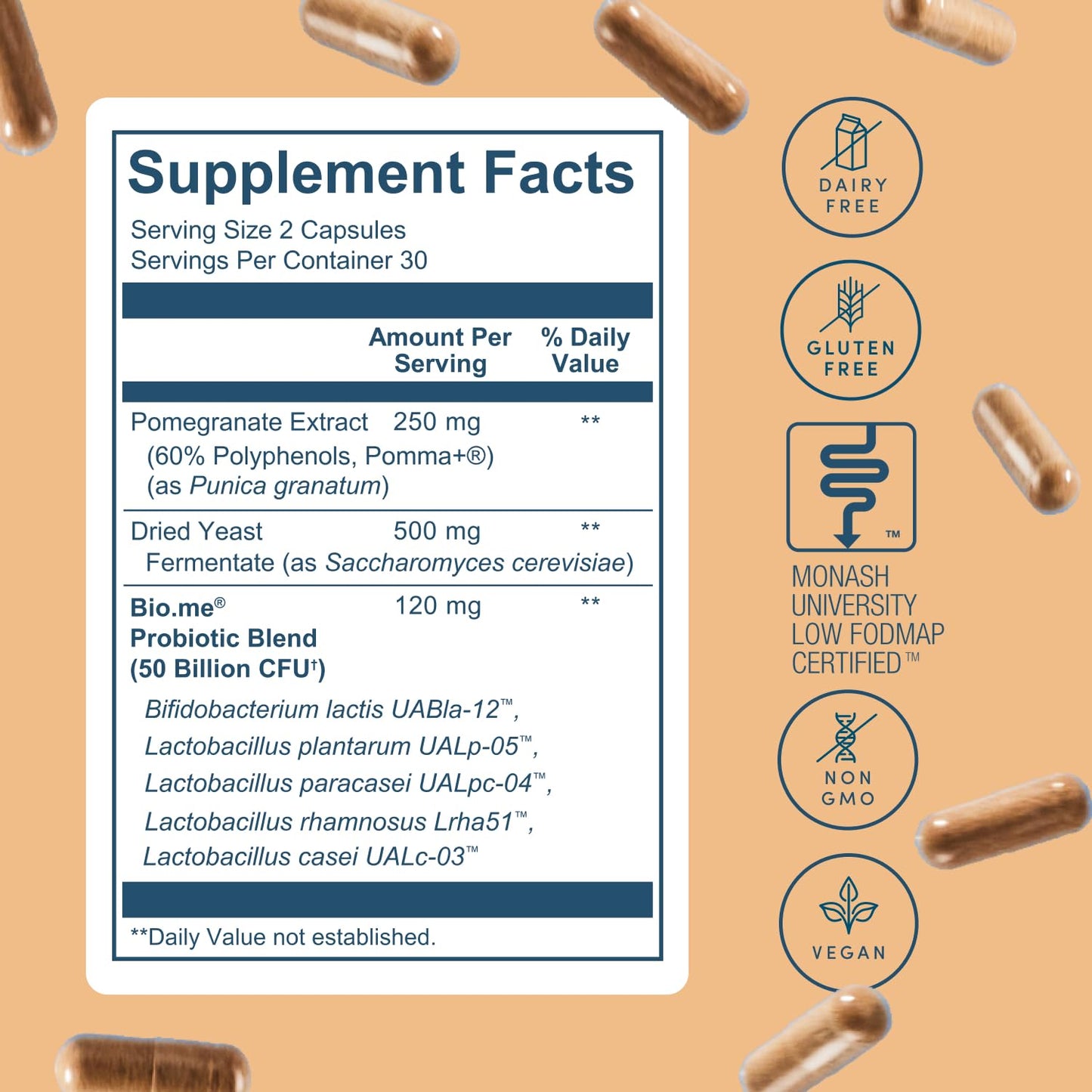 Bio.me GLP-1 Support Powder & Synbiotic Capsules 60 Capsules