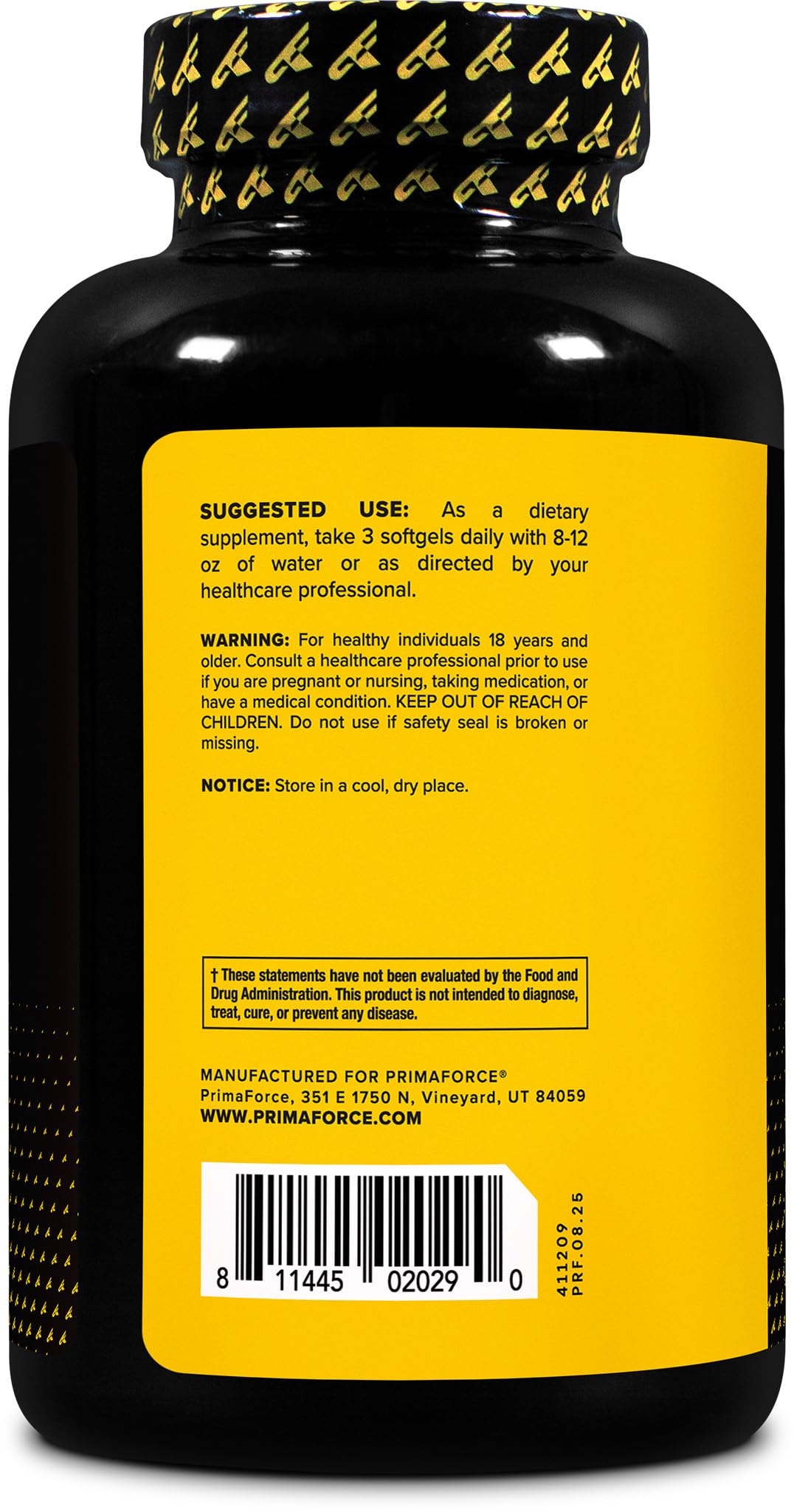 Primaforce CLA 2400 mg per Serving Softgels 180 Count
