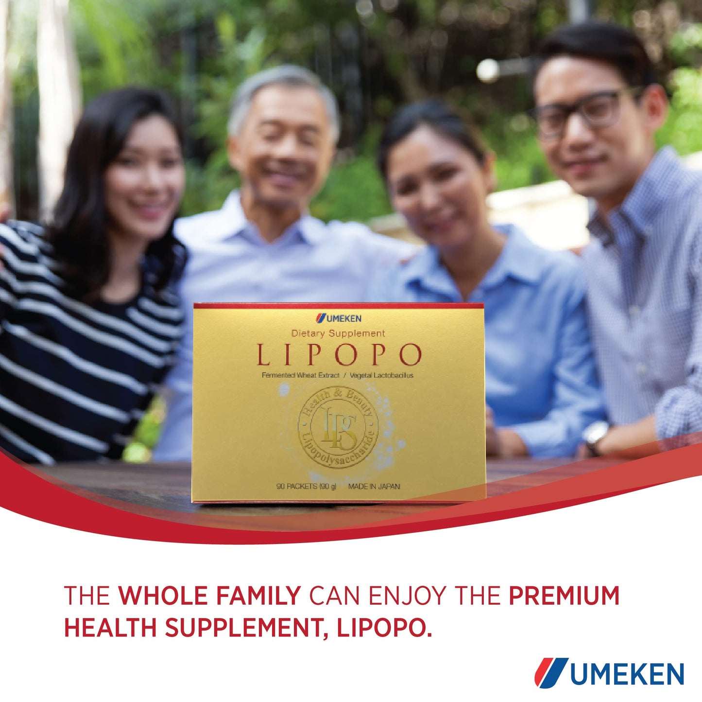 Umeken Lipopo Tablet, 180 Tablets