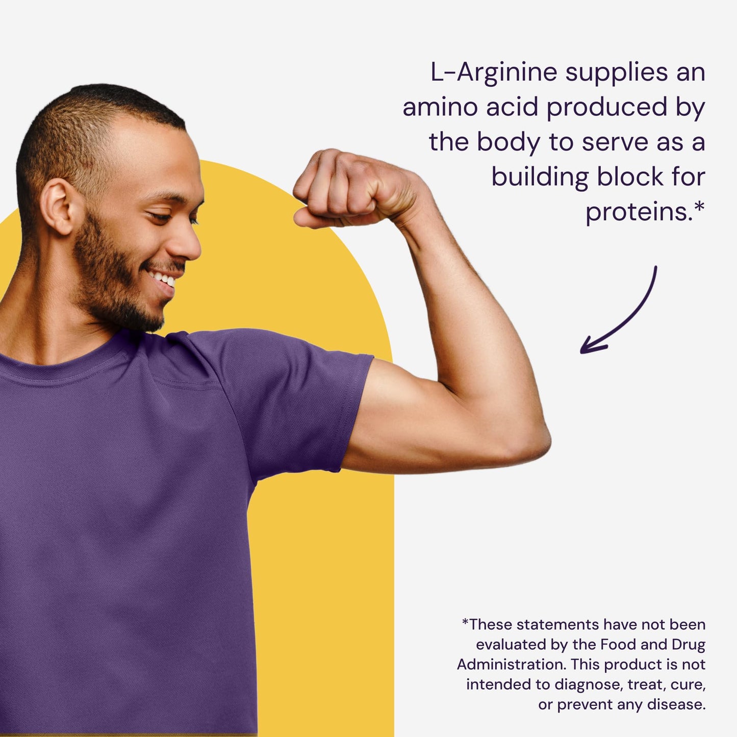 Healthy Origins L-Arginine Powder 5,000 mg per Serving, 10.6 oz, 60 Servings