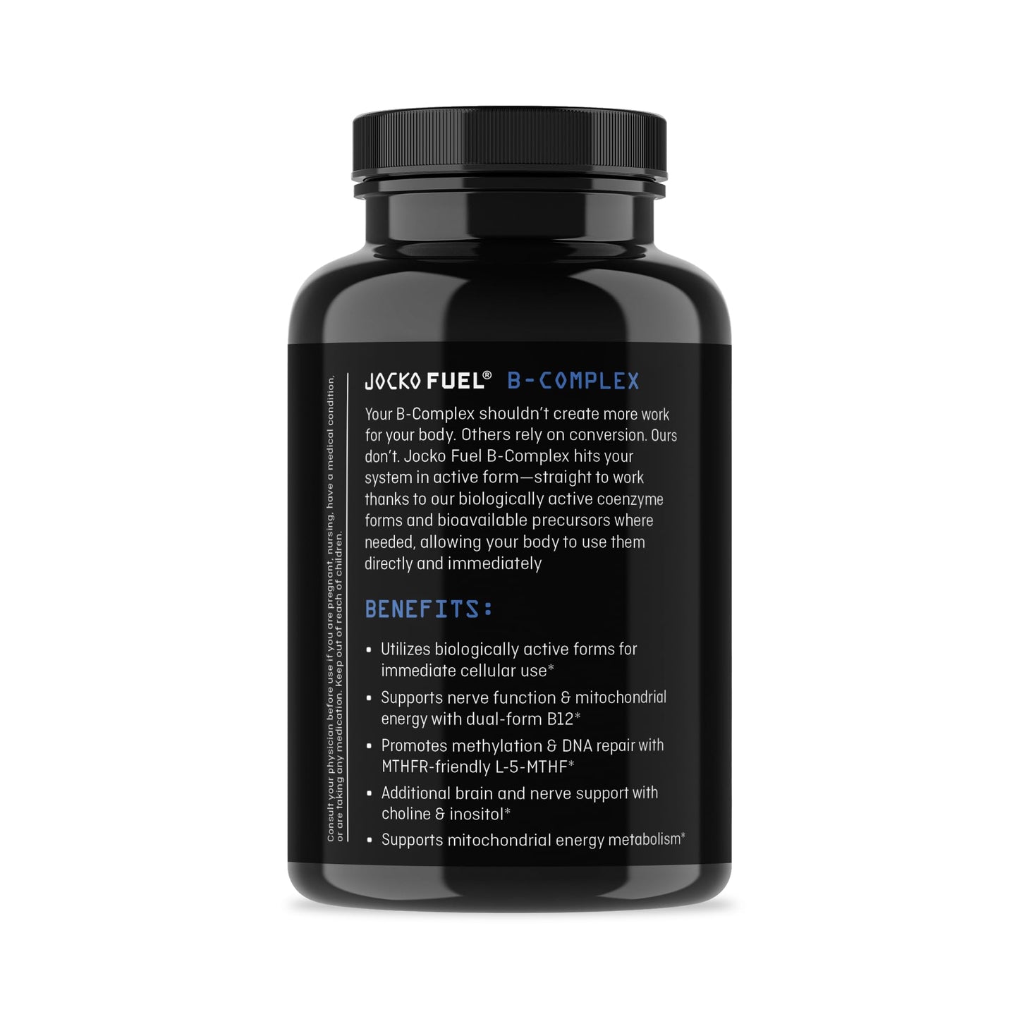 Jocko Fuel Vitamin B Complex Capsule 60 Count