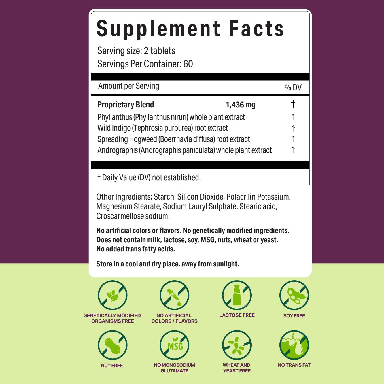 PERIBAN Liver Support Tablet 120 Count