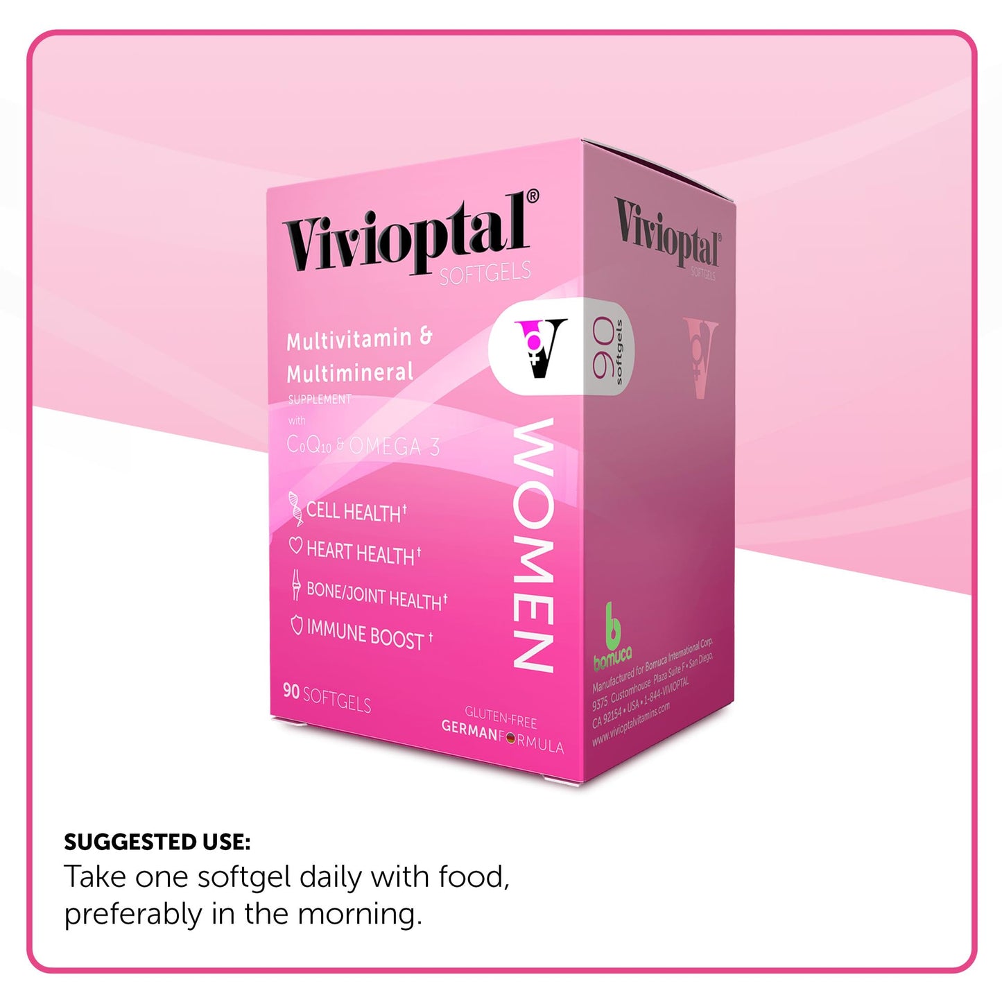 Vivioptal Vitamins Vivioptal Women Softgel 90 Softgels