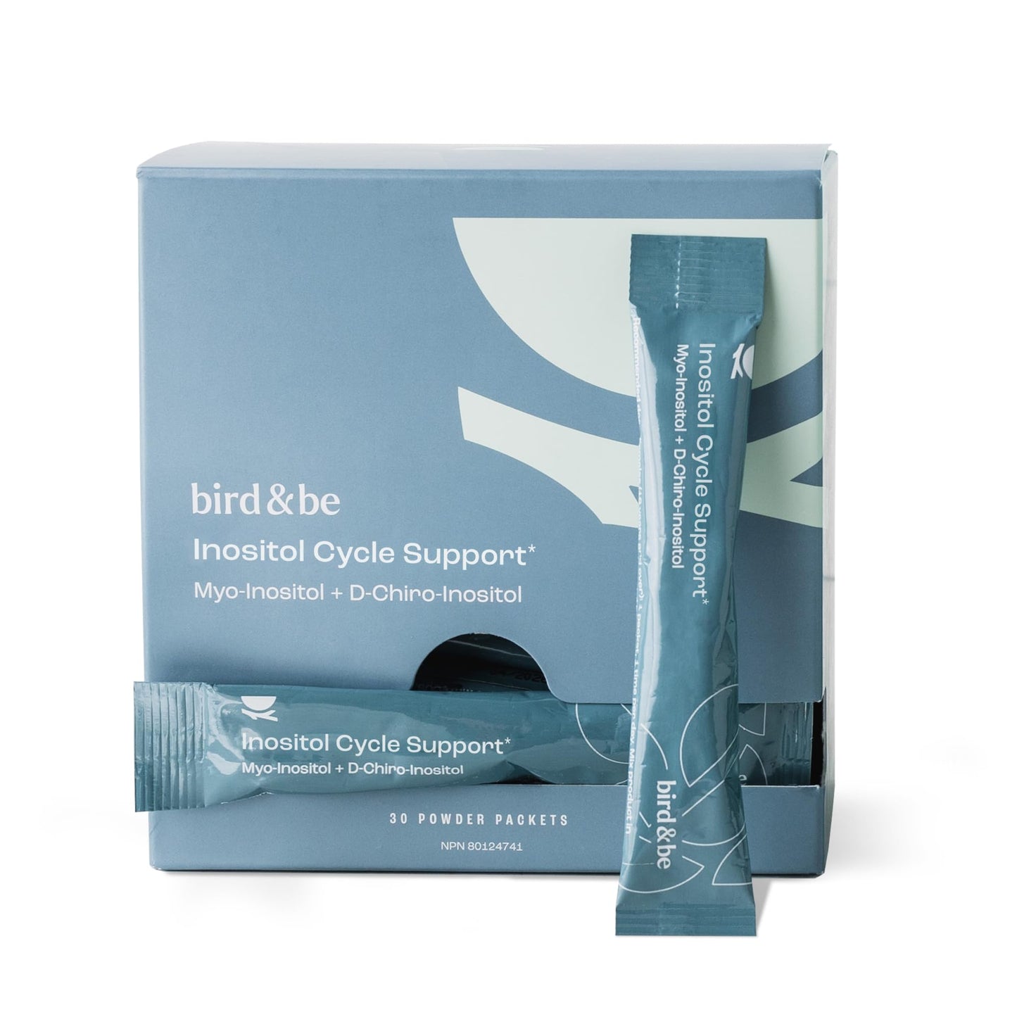 bird&be Inositol Powder Supplement - Myo-Inositol & D-Chiro-Inositol, 19 Ounces