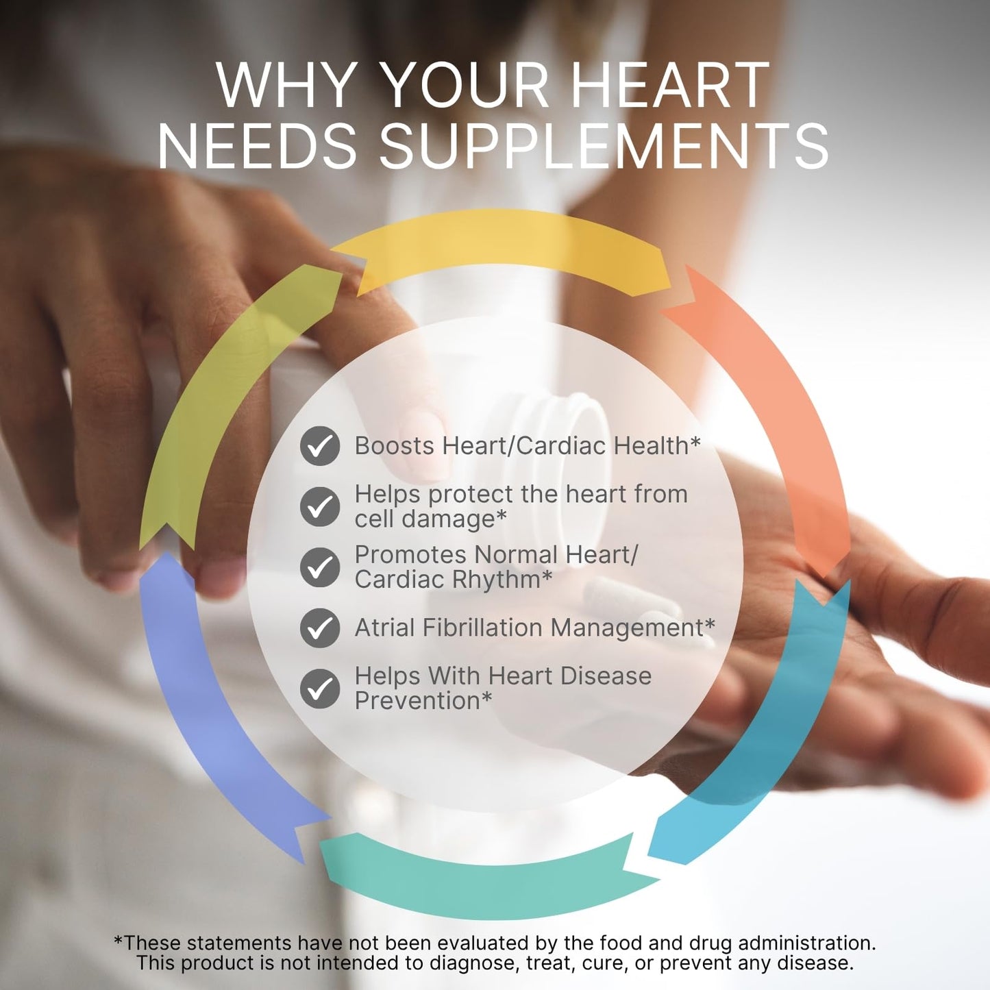 Fib Fighter Heart Rhythm Support Supplement 60 Capsules