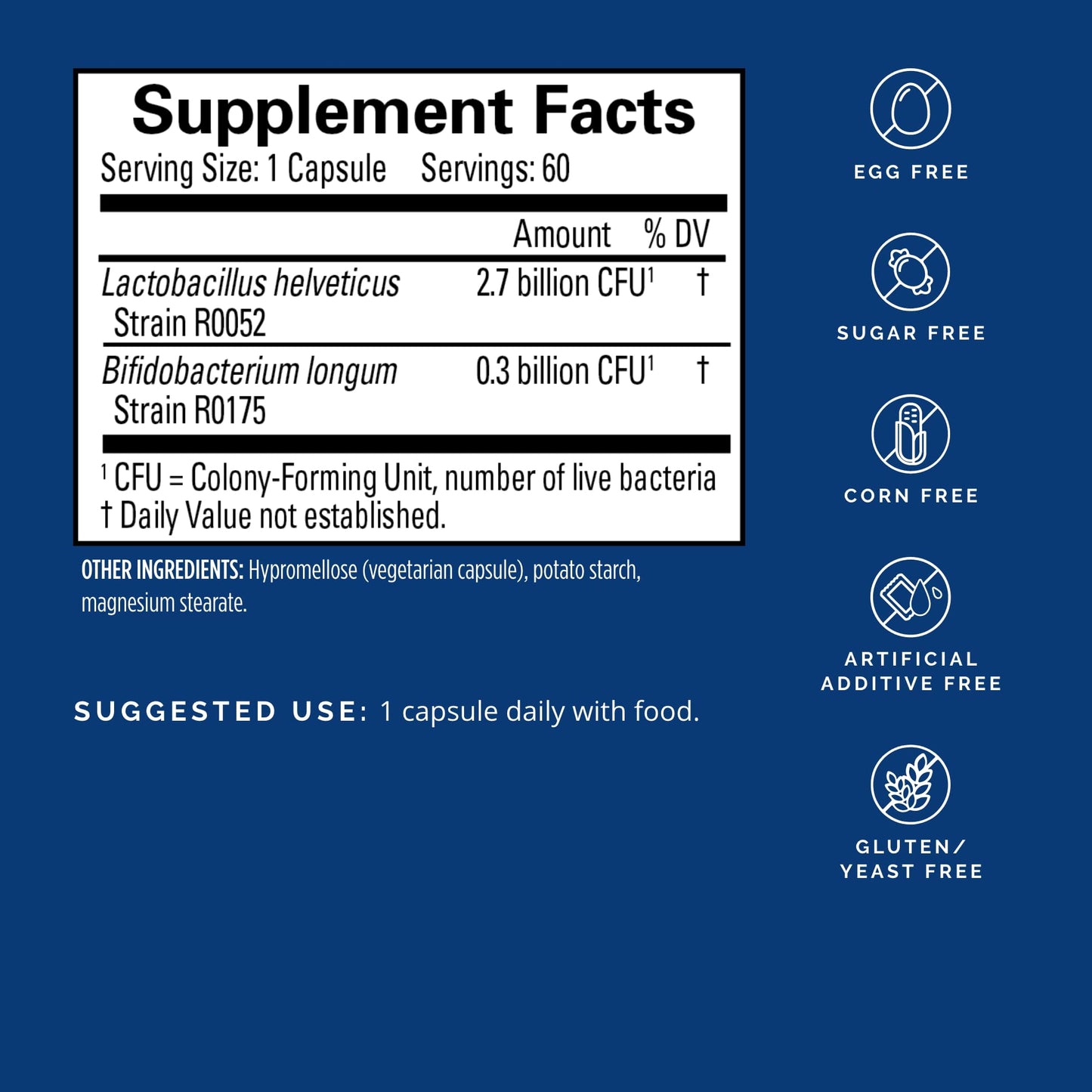 BRAINMD Dr Amen ProBRAINbiotics Capsule, 60 Capsules