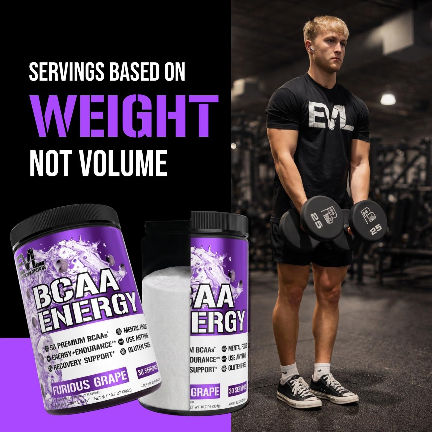 Evlution BCAAs Amino Acids Powder 10.69