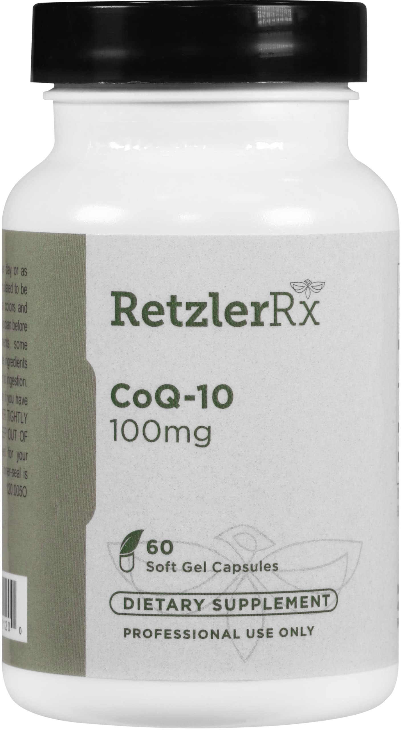 HormoneSynergy CoQ10 100 mg Softgels, 60 Count