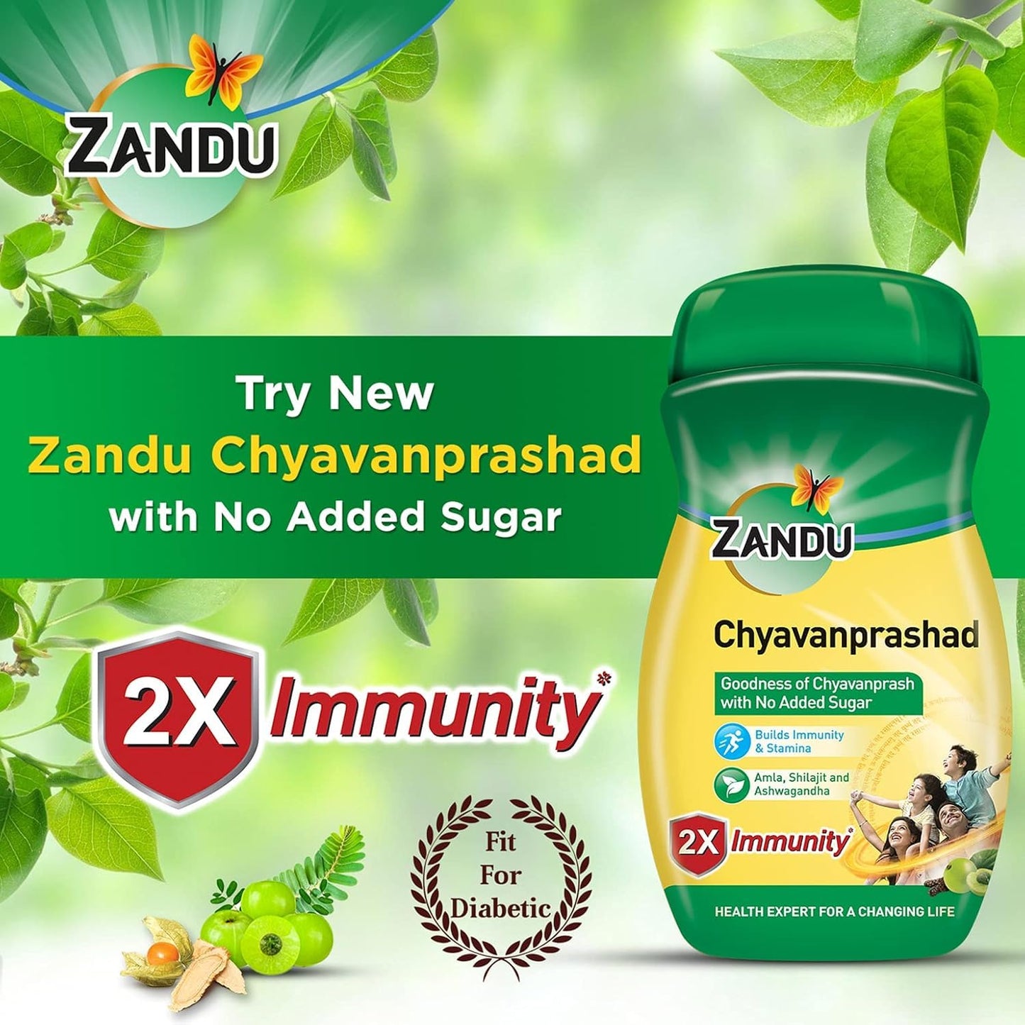 Metrey Herbotech Sugar Free Chyavanaprash Immunity Builder Capsule, 1 Count