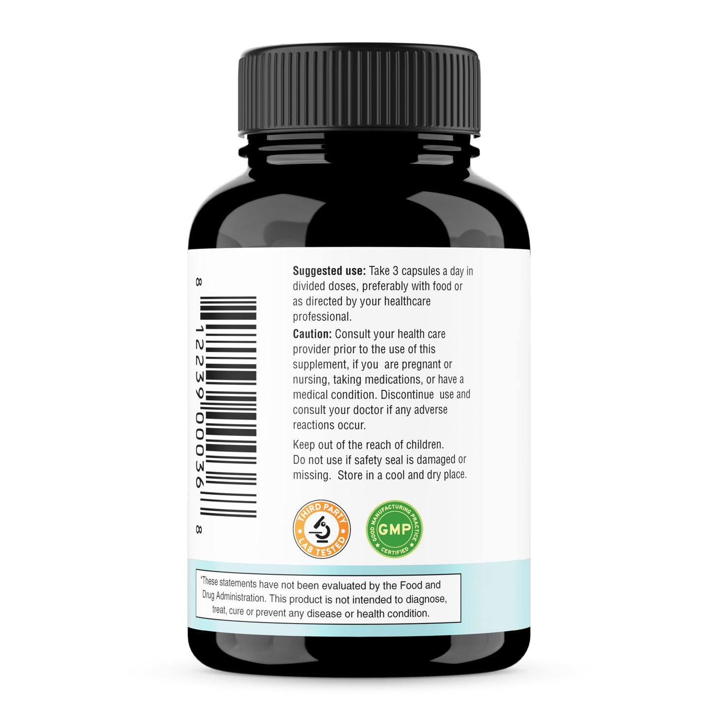 Sandhu's Magnesium Glycinate Lysinate Capsules, 120 Count