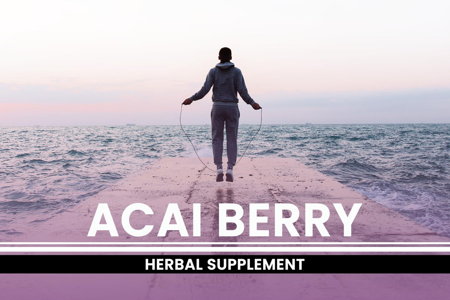 Pure Original Ingredients Acai Berry Extract Capsule 365