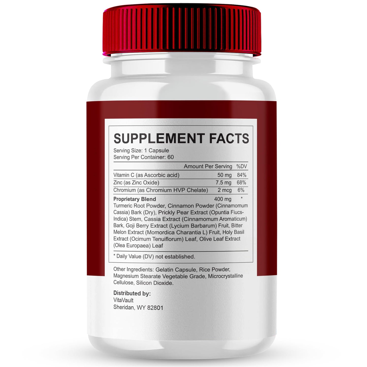 Vitavault Gluco Vita Capsules, 120 Capsules