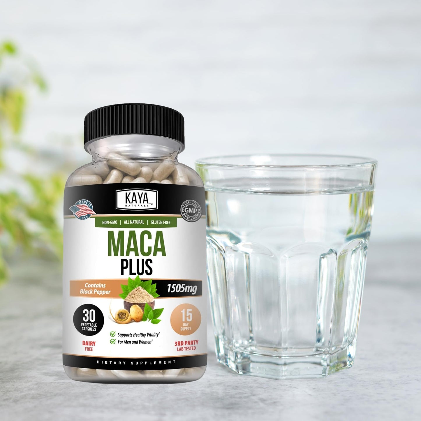 Kaya Naturals Maca Plus 30 Capsules