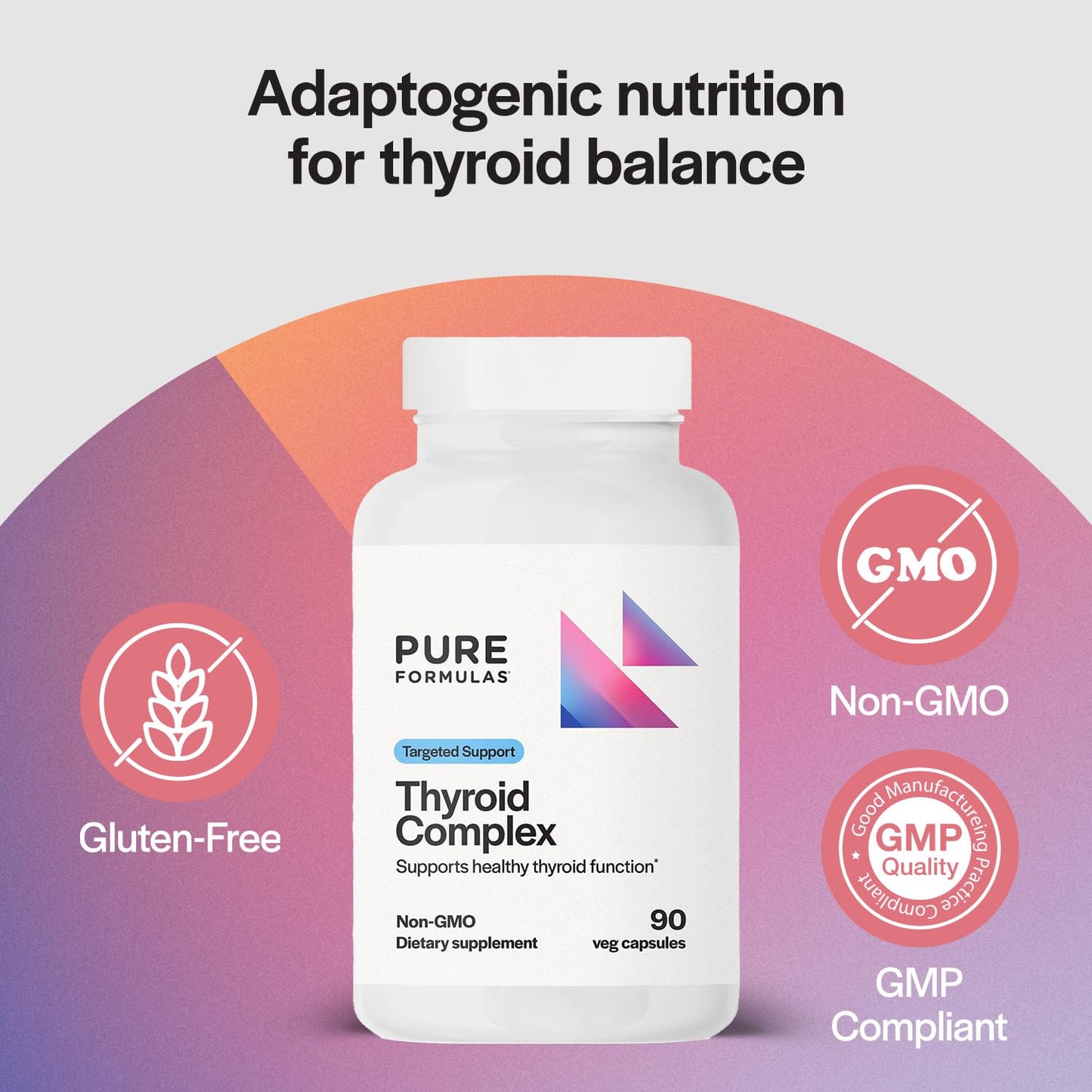 PureFormulas Thyroid Complex Capsules 90