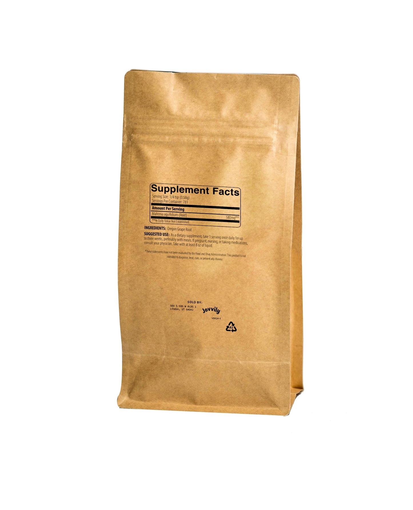 Jovvily Oregon Grape Root Powder 16 Ounce