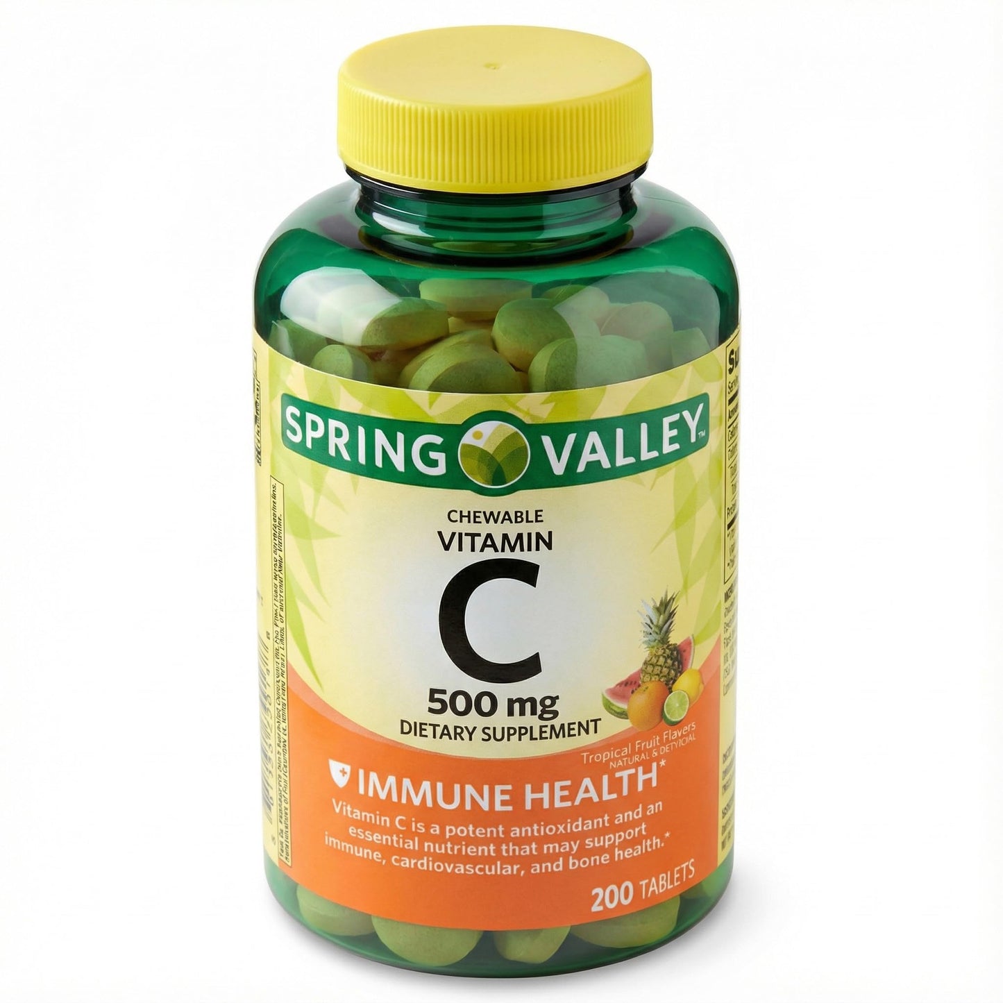 Generic Vitamin C 500mg Chewable Tablets, 200 Count