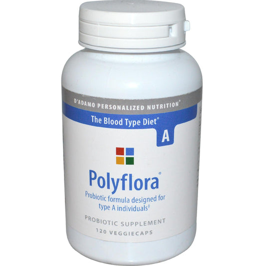 D'Adamo Personalized Nutrition Polyflora Probiotic Type A Capsule, 120 Count