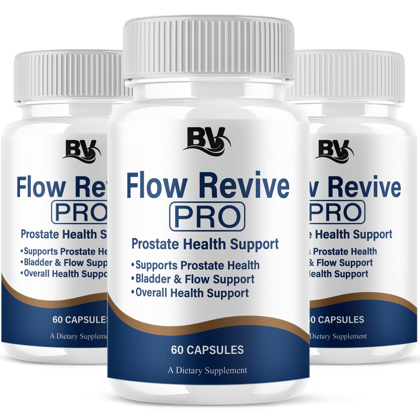 Blue Vibe Flow Revive Pro Premium Prostate Support Capsules 180 Capsules