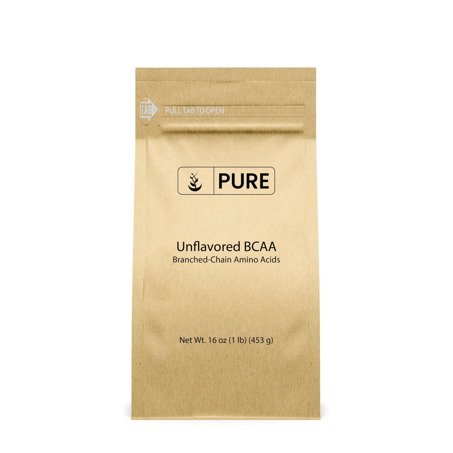 PURE ORIGINAL INGREDIENTS Unflavored Instantized BCAA Powder, Branched-Chain Essential Amino Acids, Supplement, 16