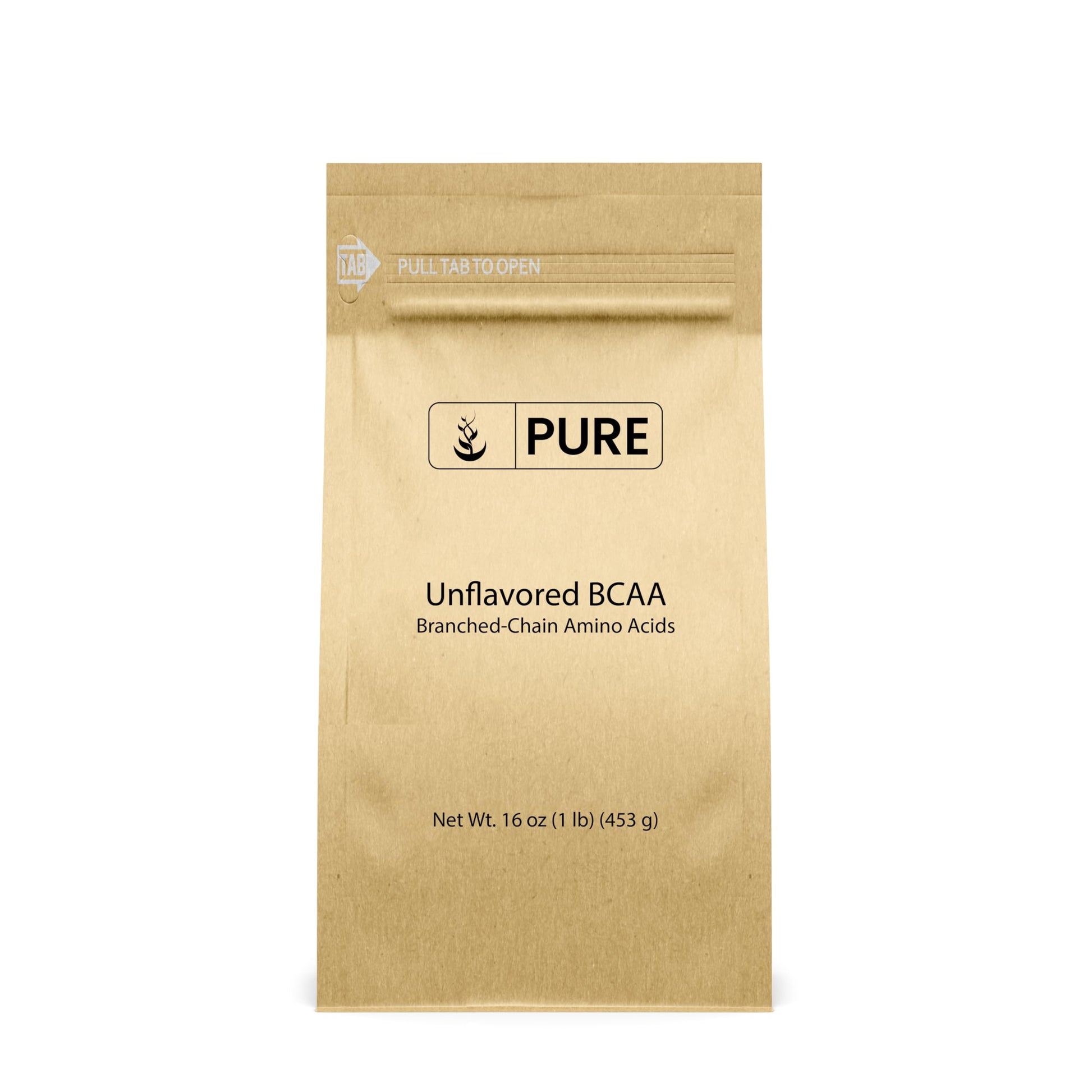 PURE ORIGINAL INGREDIENTS Unflavored Instantized BCAA Powder, Branched-Chain Essential Amino Acids, Supplement, 16