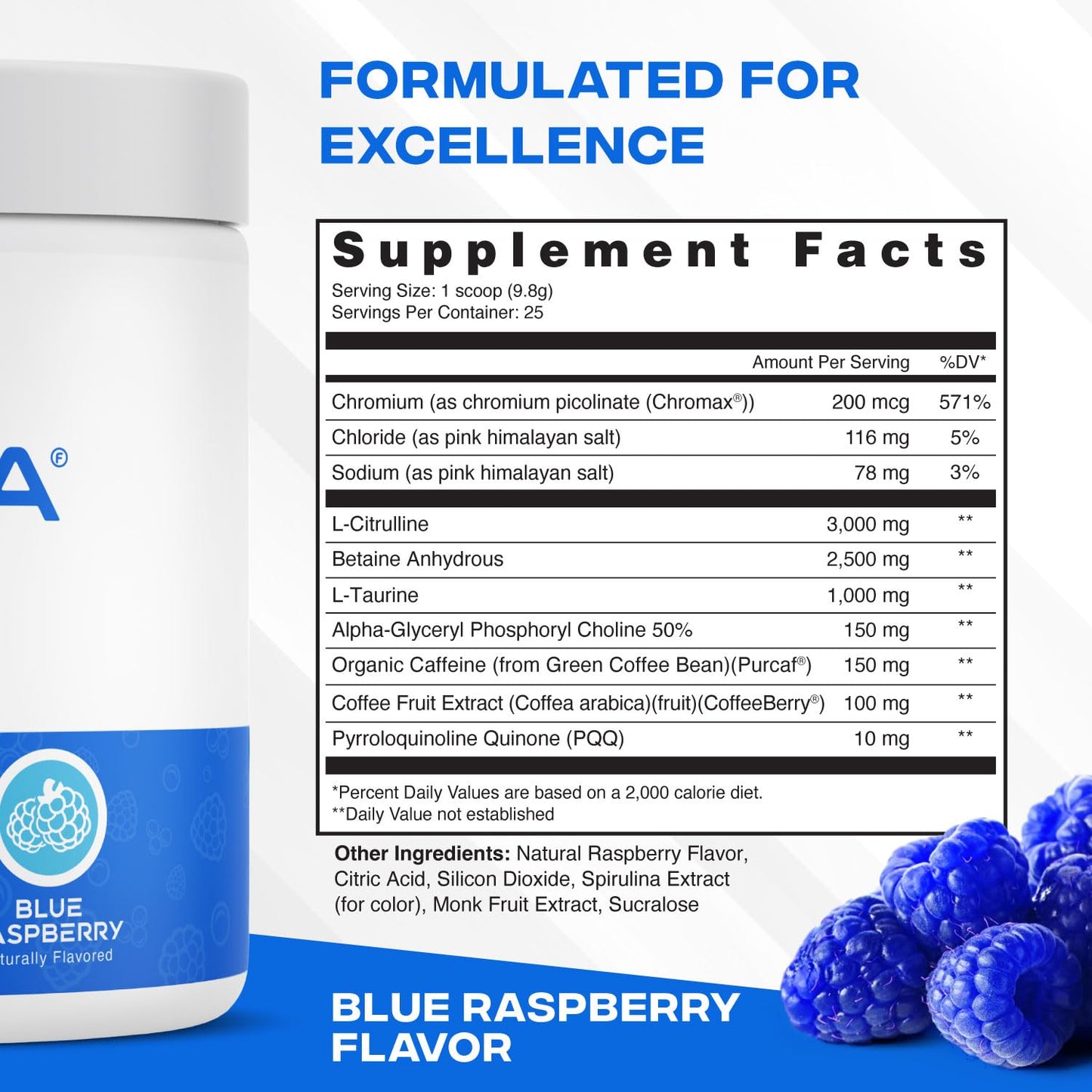 XEELA Pre Workout Powder 7.84 Ounce
