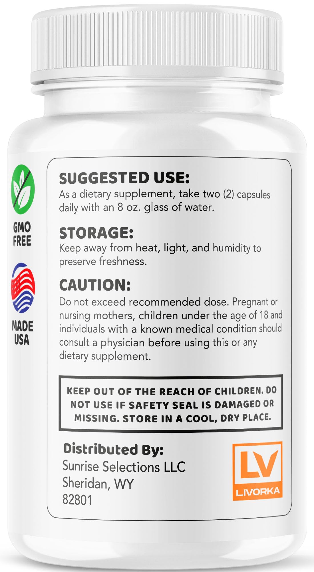 LIVORKA Burn Flow Capsules 300 Capsules