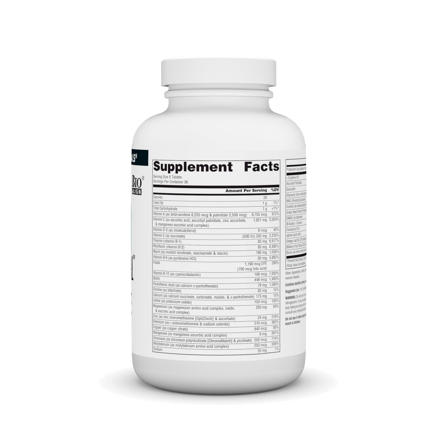 Source Naturals Elan Vital Multiple Tablets 180
