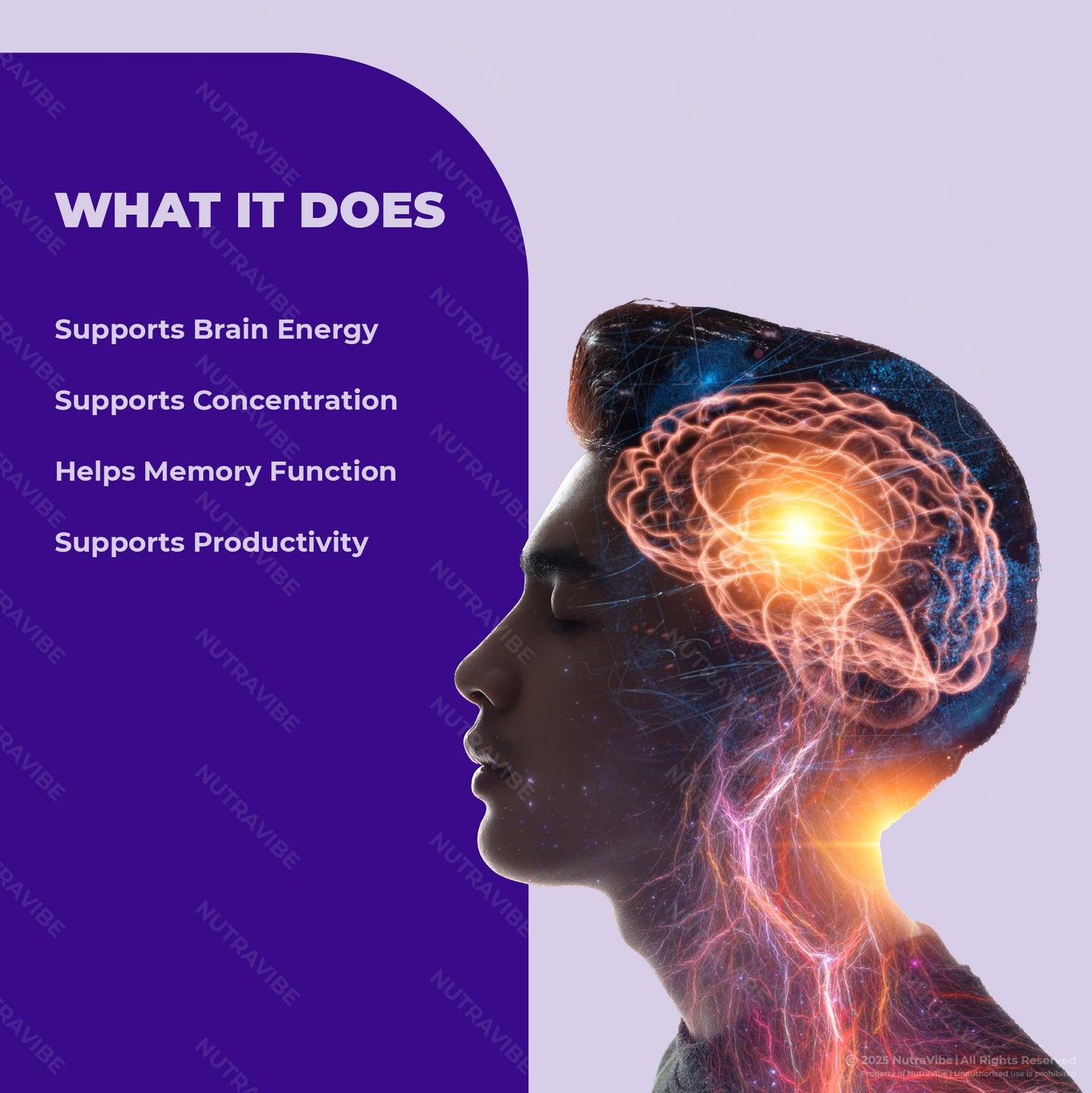 NutraVibe MemoTril Capsules 120 Capsules