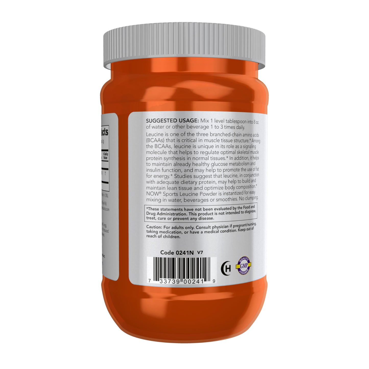 NOW Foods L-Leucine Powder, 9-Ounce