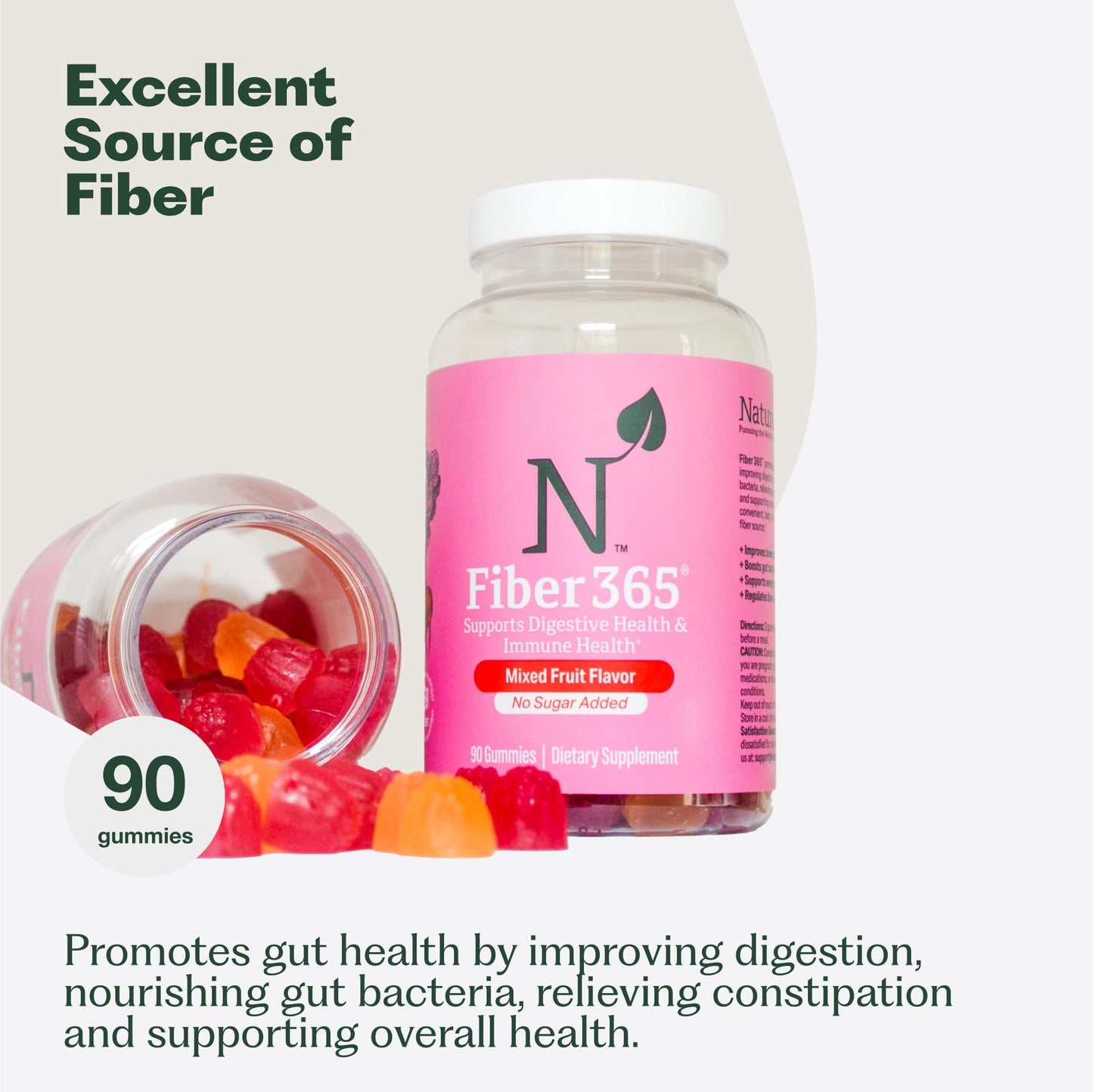 Nature M.D. Fiber 365 Gummies Gummy 1