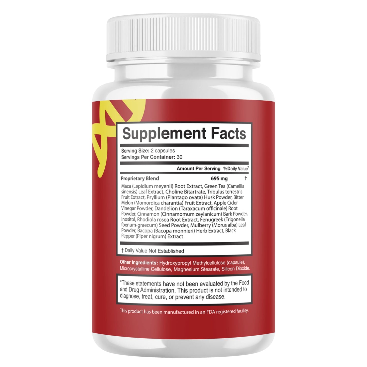 Valdivia GlucoHealth Capsules 300 Capsules