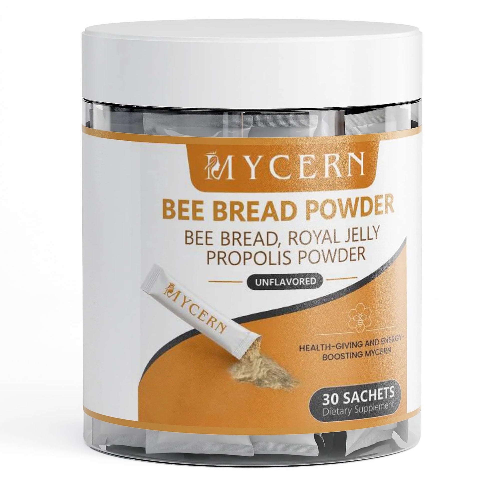 Mycern Bee Bread Powder 4.8 Ounce