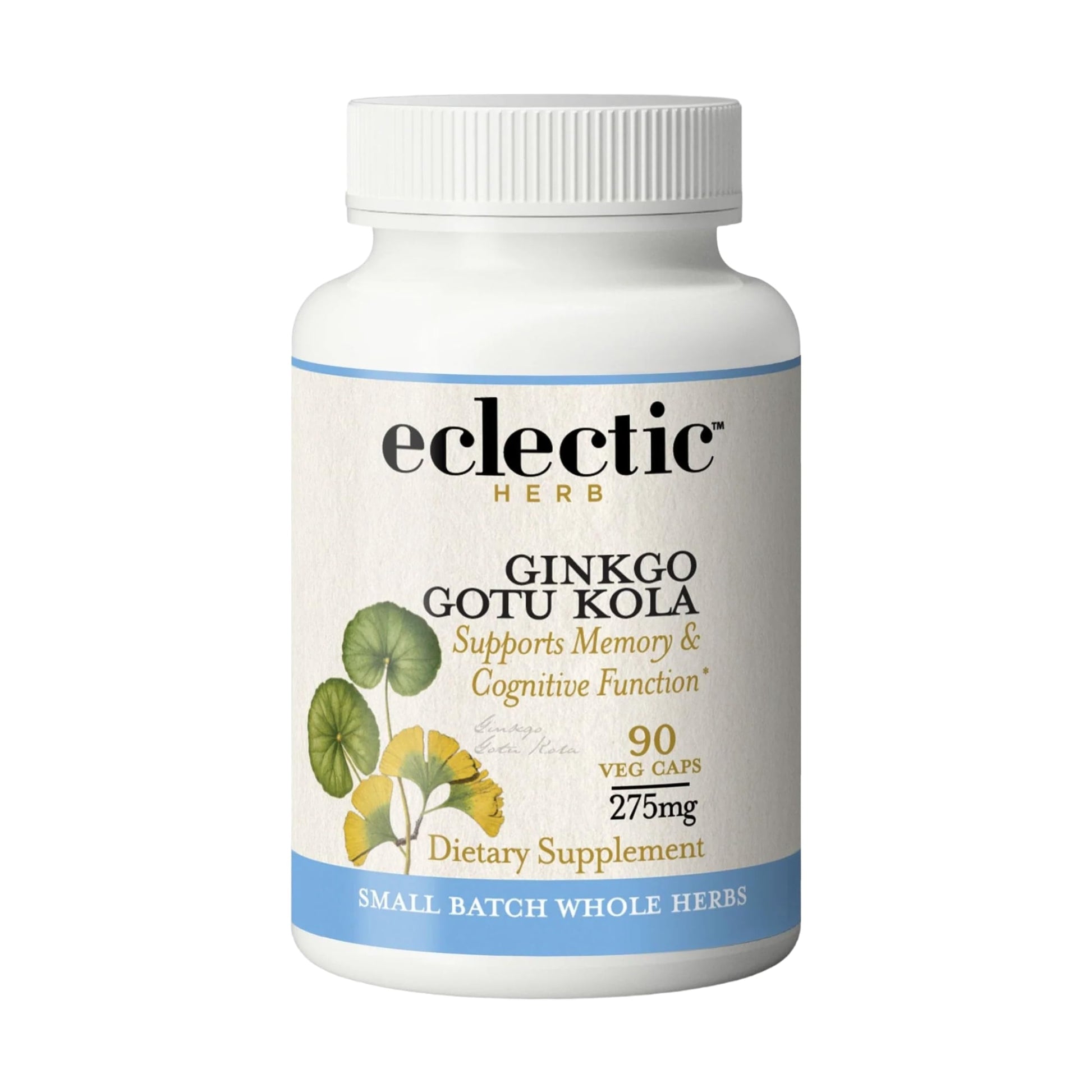Eclectic Institute Ginkgo Gotu Kola Capsules 90 Count