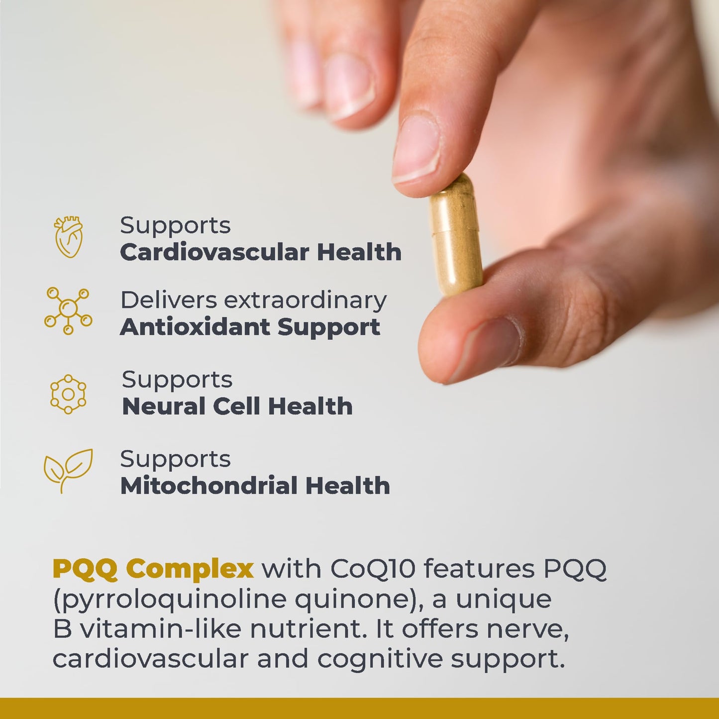 Premier Research Labs PQQ Complex with CoQ10, 60 Capsules