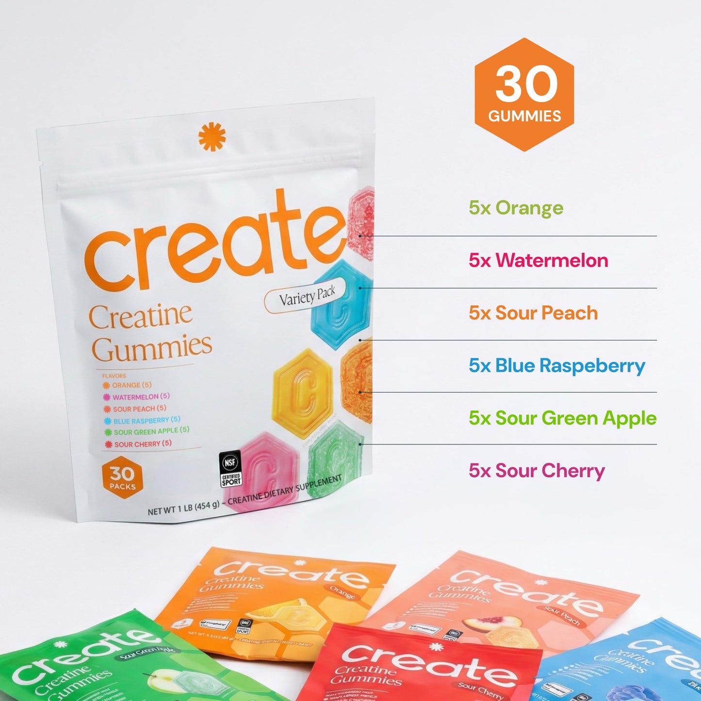 Create Creatine Gummies 90 Gummies