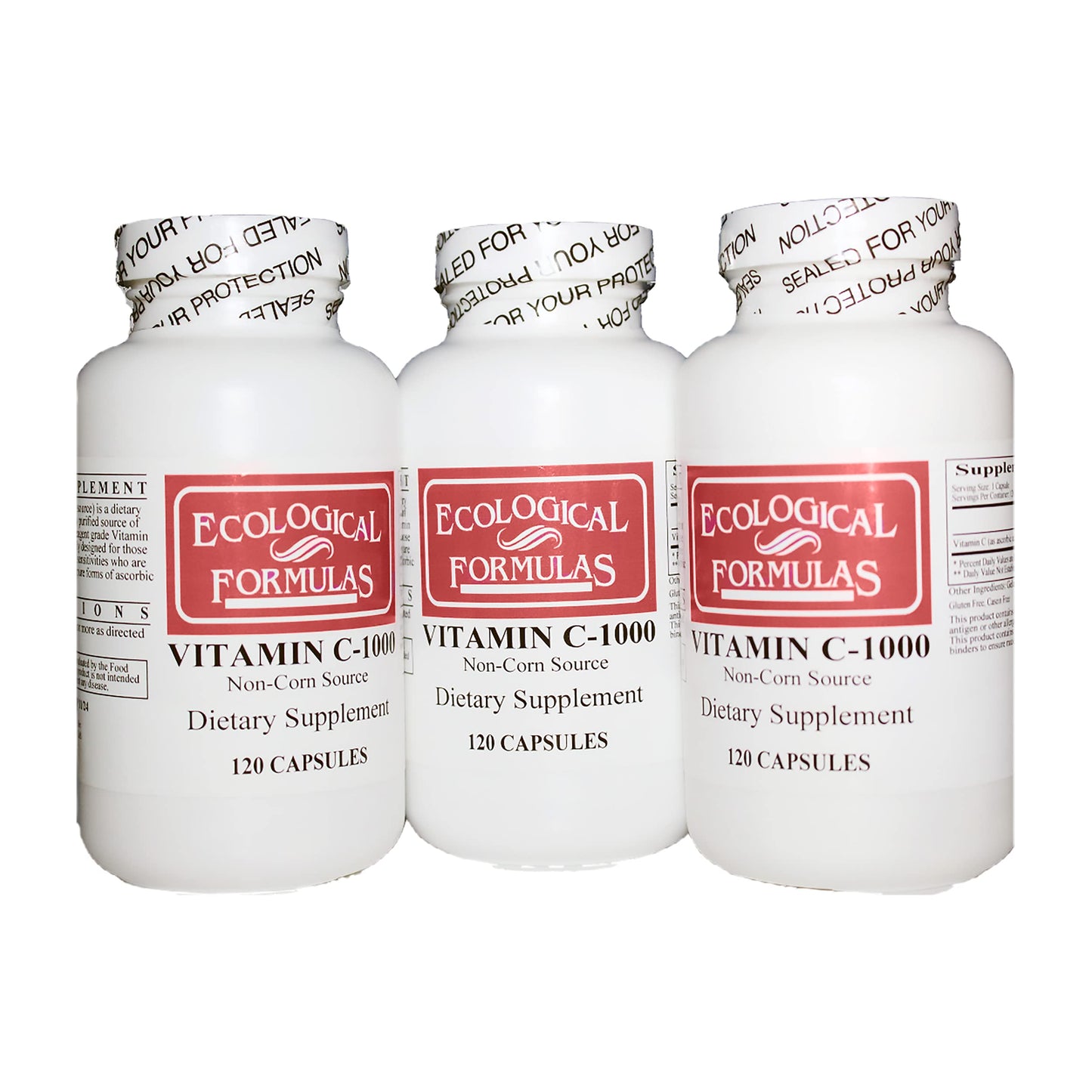 Ecological Formulas Vitamin C from Tapioca for Sensitive Stomachs, 360 Capsules